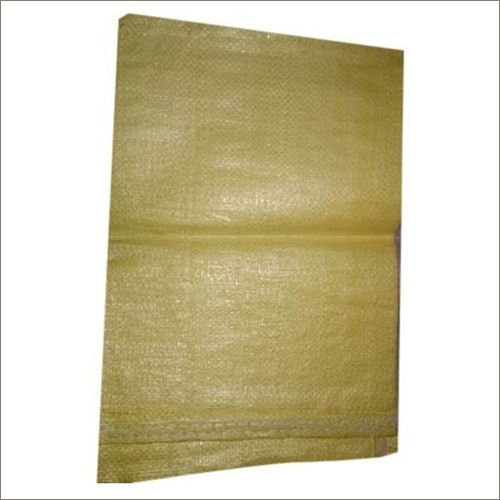 Yellow HDPE Woven Bags