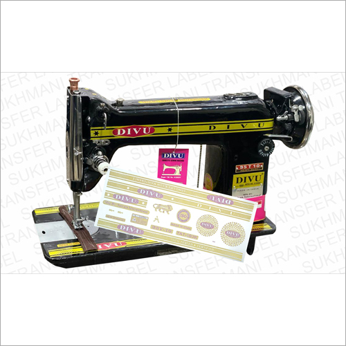 Divu Sewing Machine Sticker