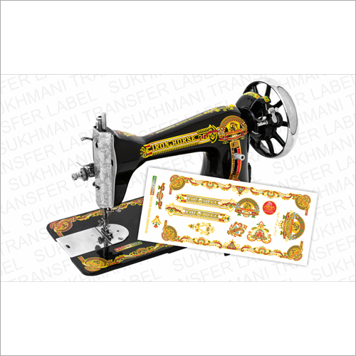 Iron Horse Sewing Machine Sticker