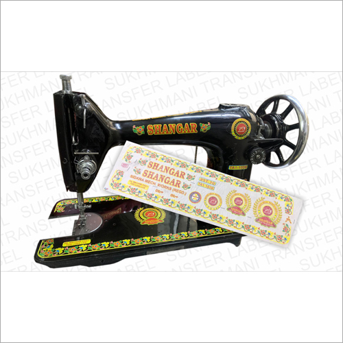 Shangar Sewing Machine Sticker