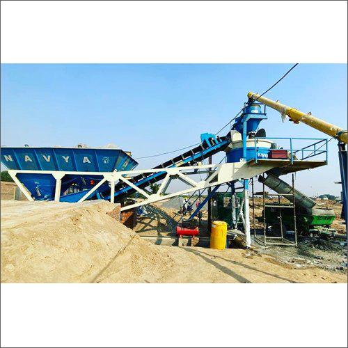 Automatic Feeding Industrial Compact Type Concrete Batching Plant