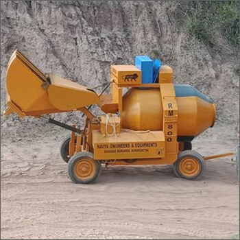 RM 800 Mini Batching Plant - Metal Construction, HMI Control System | Automatic Operation, Good Quality for Industrial Use