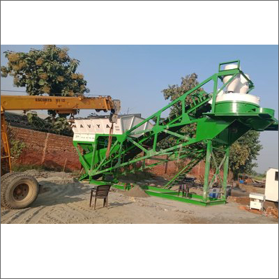 Concrete Batching Plant - Metal Construction, Automatic Feeding System | High Quality, Advanced HMI Control