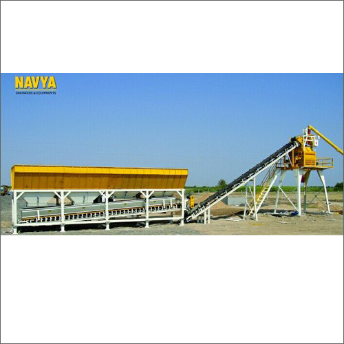 Fully Automatic MS Concrete Batching Plant - Metal Construction, HMI Control | Automatic Feeding, High Quality Output