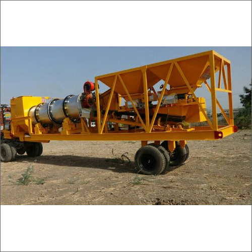 Automatic Feeding Mobile Hot Mix Plant