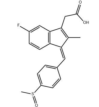 Sulindac (MK-231 or  Clinoril or Arthrocine and Sulindac sulfoxide)