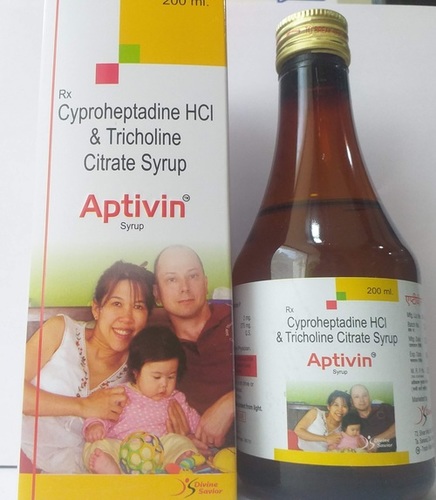 Cyproheptadine Tricholine Citrate Syrup Dosage Form: Liquid