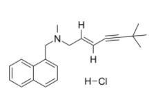 Terbinafine hydrochloride (TDT 067 hydrochloride or Lamisil)