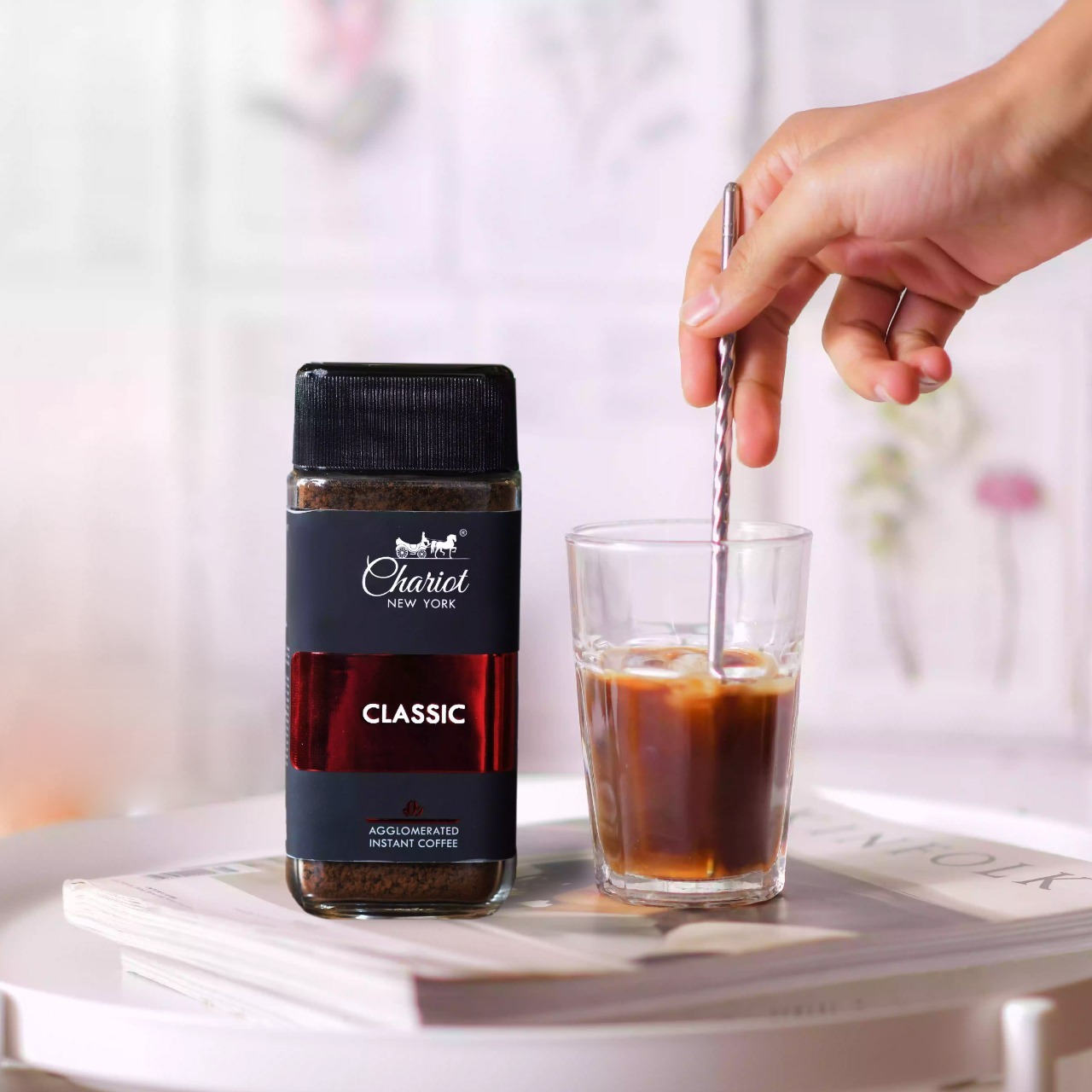Chariot New York Classic Agglomerated Instant Coffee (80gm)