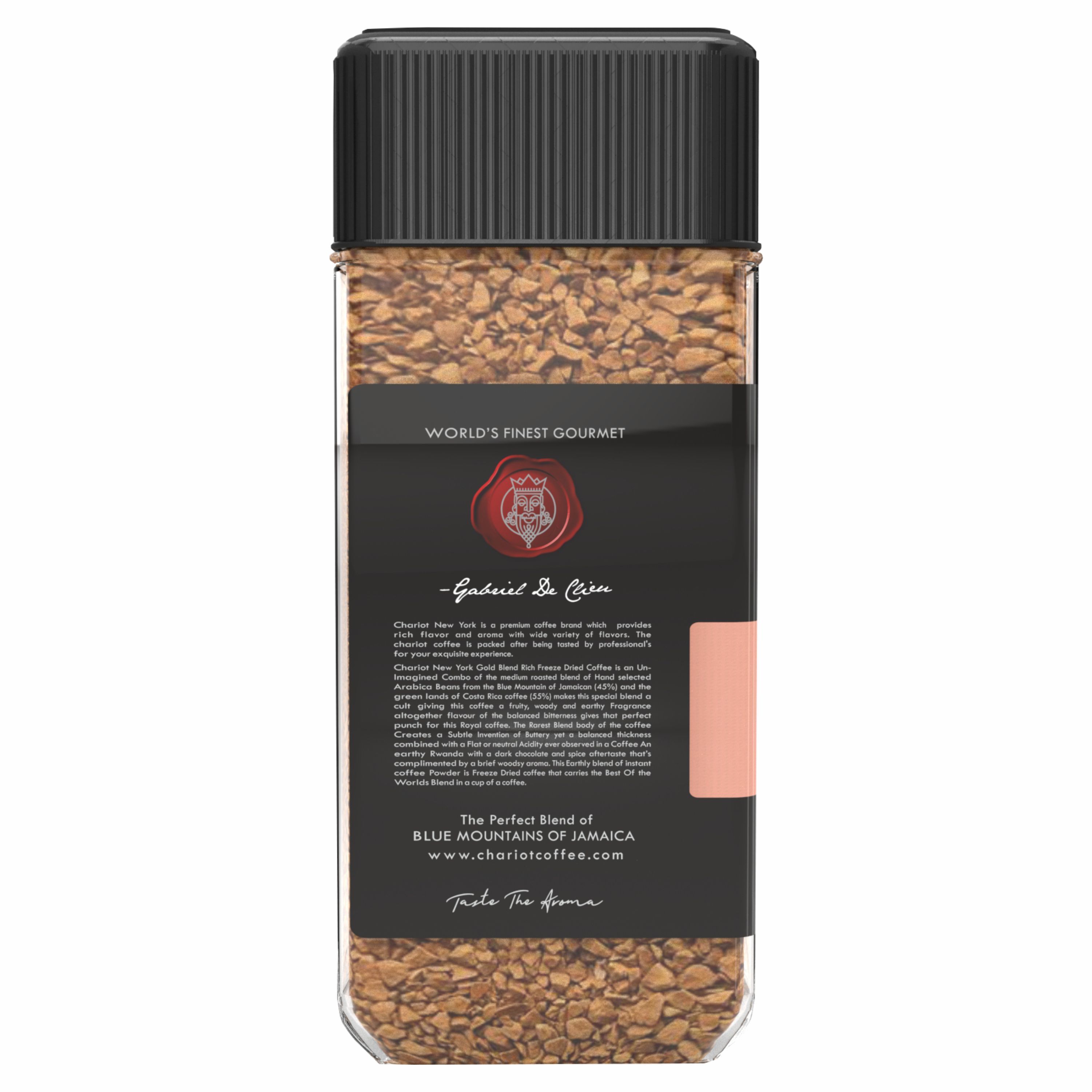 Chariot New York Gold Blend Freeze Dried Rich Aroma Instant Coffee 80gm