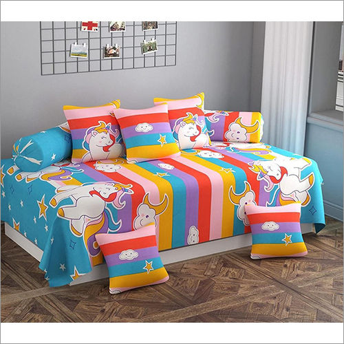 Washable Diwan Designer Bedding Set