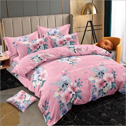 Fancy Cotton Double Bedsheet