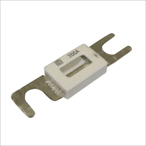200A Forklift Fuse - Aluminium Alloy 31.8 x 22 x 10mm Rated 80V DC | Industrial Usage Customizable Size Metal Material