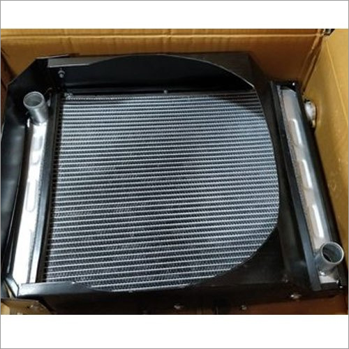Forklift Radiator - Aluminum Seamless Tube, 12 Inch Height, 5 Kg Weight | Engine Cooling, Industrial Usage, Metal Construction