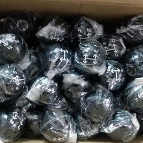 8x6x4 cm Forklift Gear Knob - Polished Black Plastic | Industrial Use, Customizable Metal Gear Knob, Designed for Garage Applications