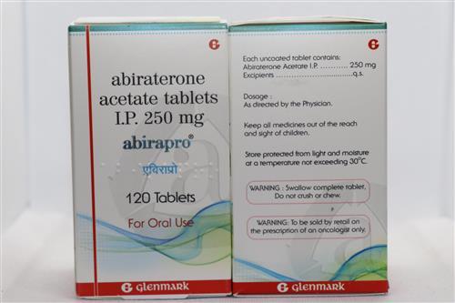 Abiraterone Acetate Tablets I.p. 250mg (Abirapro 250mg)