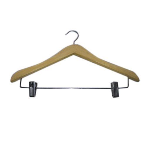 Hotel Wooden Clip Hanger