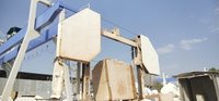 Single Wire Saw Granite Block Dressing Machine