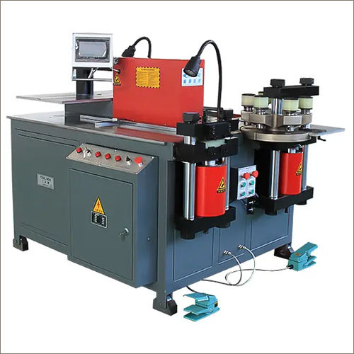 Industrial CNC 3 In 1 Busbar Processing Machine