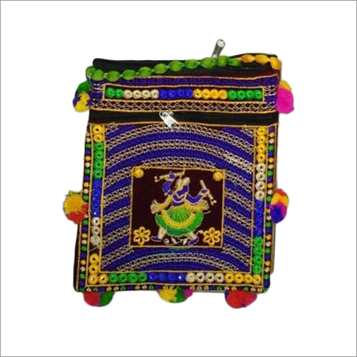 Velvet Handicraft Side Bag