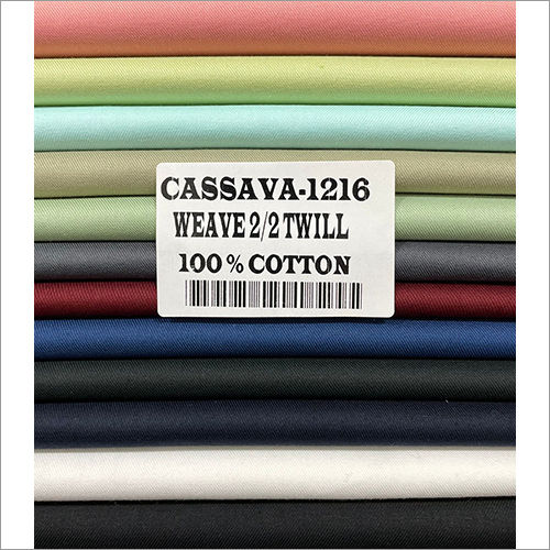 Weave Twill 100 % Cotton Fabric