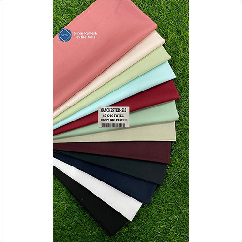 40x40 Twill Bio Finish Fabric