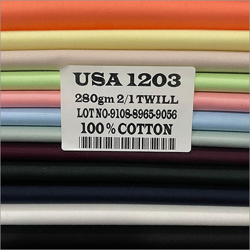 2-1 Twill 100% Cotton Fabric