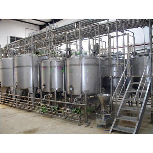 Stainless Steel Dairy Milk Processing Plant