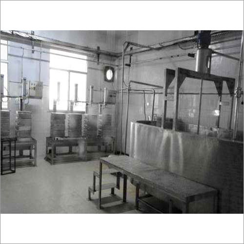 Stainless Steel Paneer Processing Plant Capacity: 300 Lph To Above 10 Llpd Liter/Day