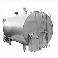 Stainless Steel Horizontal Milk Storage Tank