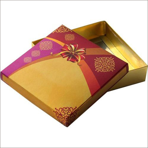 Fancy Golden Sweet Packaging Box