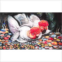 Acrylic Aquarium Painting Size: Different Available