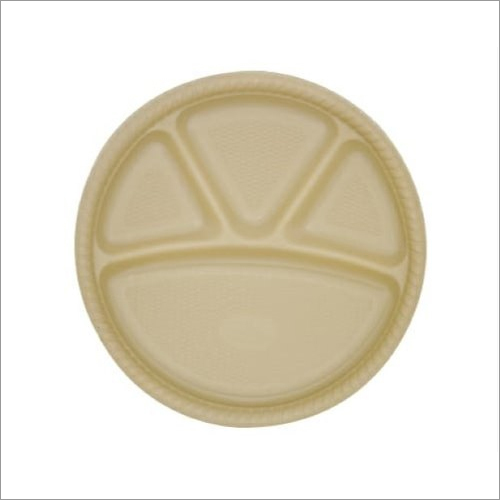 11 Inch 4 CP Disposable Corn Starch Plate