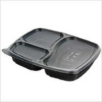 3 Compartment Disposable Lunch Tray