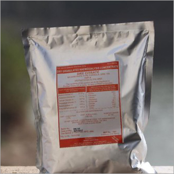 Dry Granulated Haemodialysis Concentrate-Dry Citrate