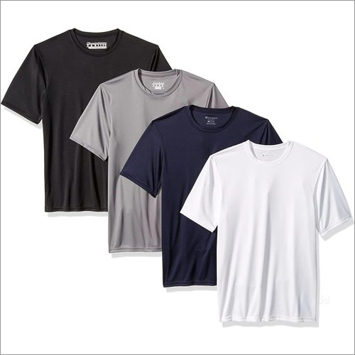 Mens Round Neck Polyester T Shirt Gender: Boy