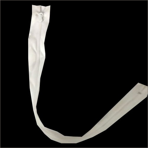 White CFC Zipper