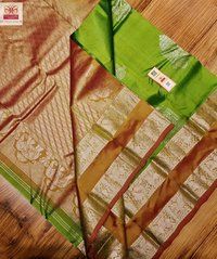 kanjivaram soft silk fancy border saree