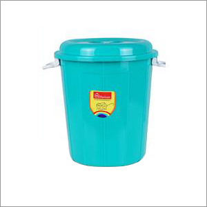 60 Ltr Aqua Green Drum Plastic Storage Bucket