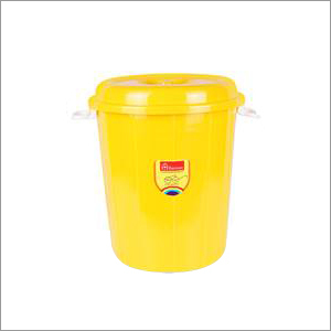 80 Ltr Yellow Plastic Storage Bucket