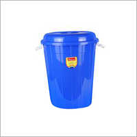 50 Ltr Blue Plastic Storage Bucket