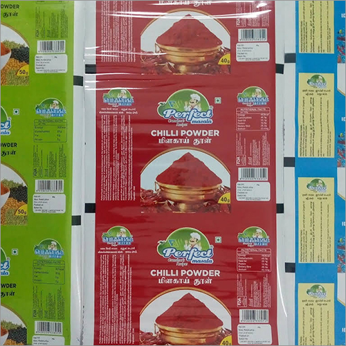 Customized Rotogravure Printed Packaging Pouches