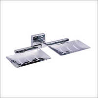 Stainless Steel Brezza Series Double Soap Dish