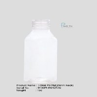 Pet Medical & Pharma Bottles - Color: Transparent