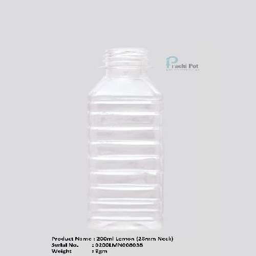 Pet Plastic Mineral Water Bottles