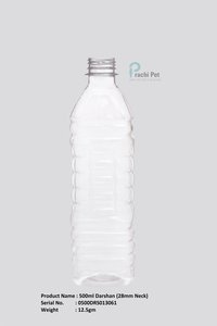 Plastic Edible Oil Bottles