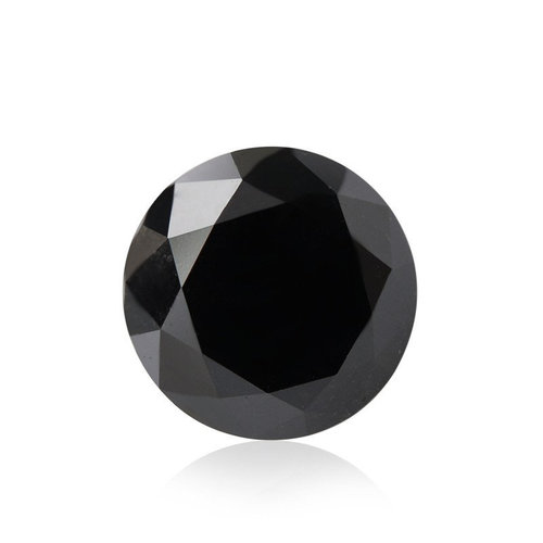 1 CT Round Shape Natural Black Loose Diamonds In Best Quality
