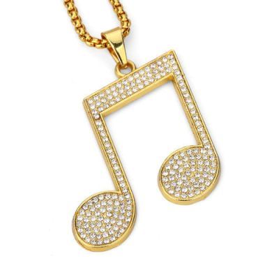 Diamond Alphabetic Pendant