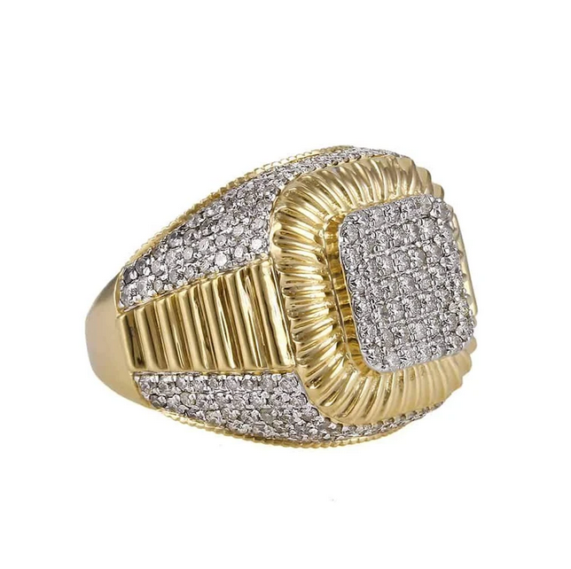 Hip Hop Diamond Ring