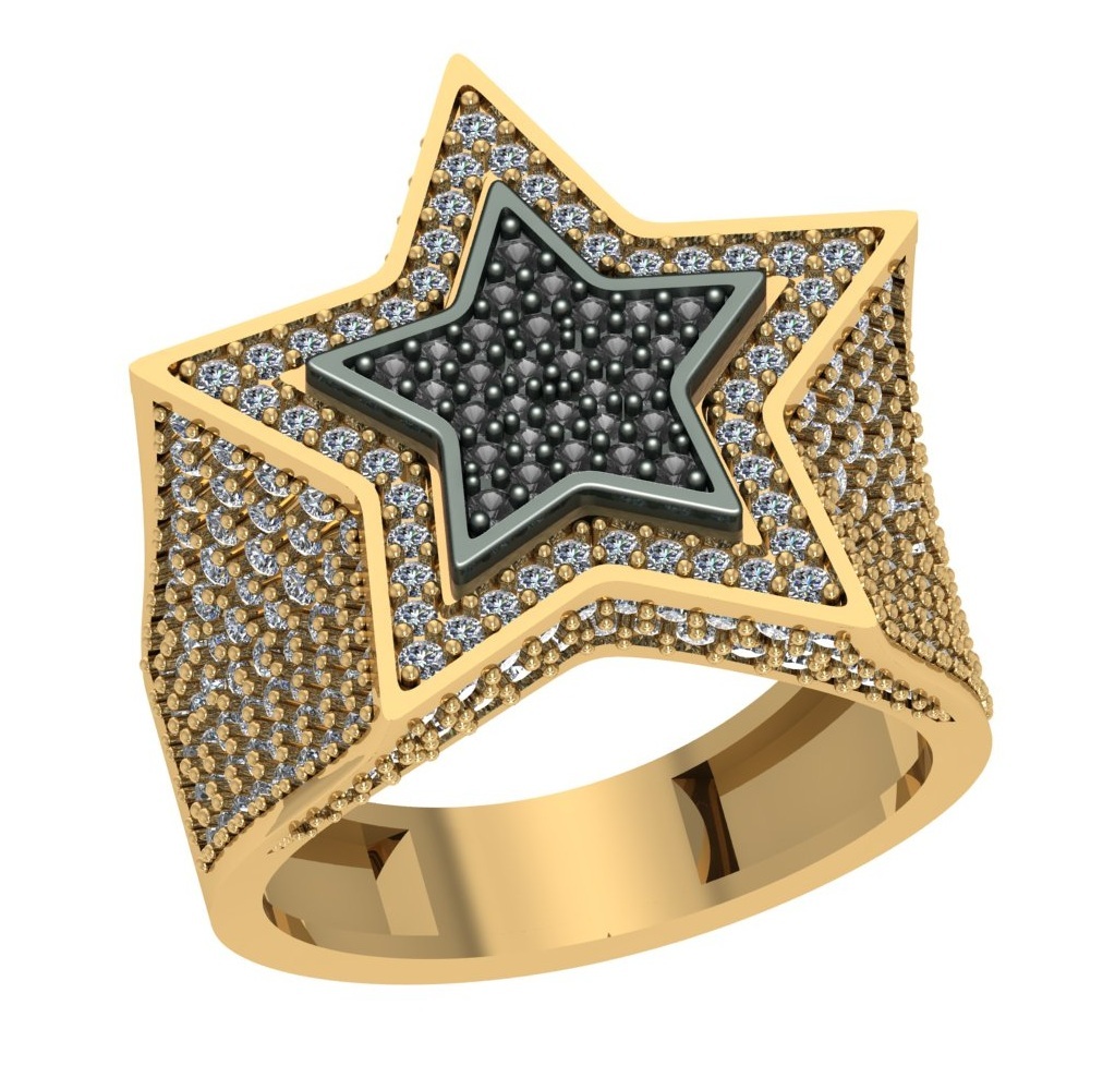 Hip Hop Diamond Ring